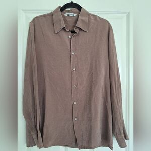 Pancaldi &.B vintage blouse silk‎ 100% size L